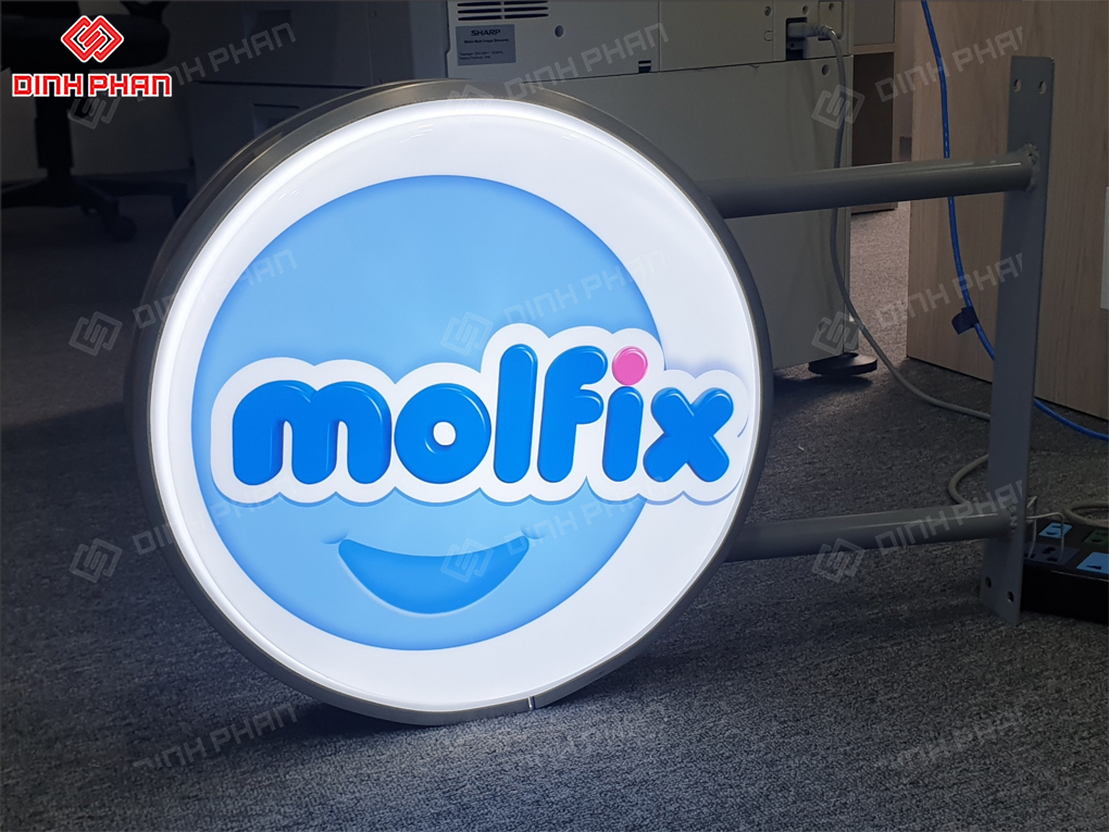 In UV Hộp Đèn Tại Buôn Ma Thuột Hộp đèn Molfix