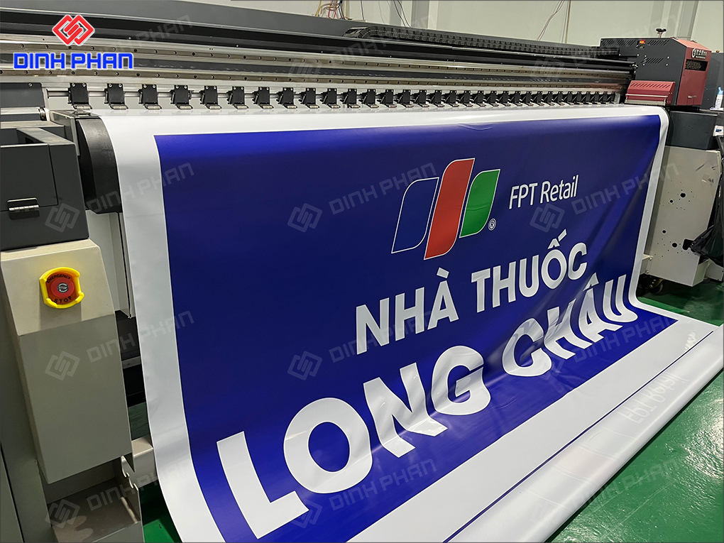 In UV bạt 3M nhà thuốc Long Châu