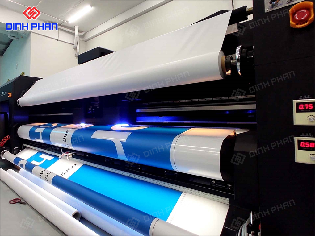 Hình ảnh máy in tại công xưởng