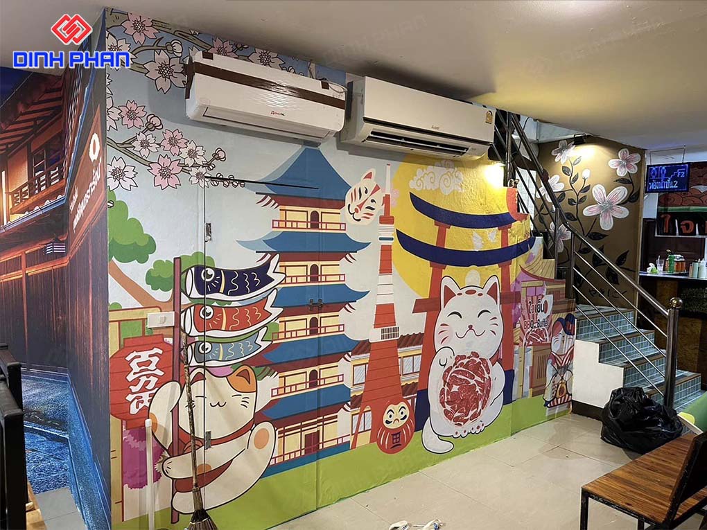 In UV decal tại Buôn Ma Thuột In decal giấy dán tường trang trí