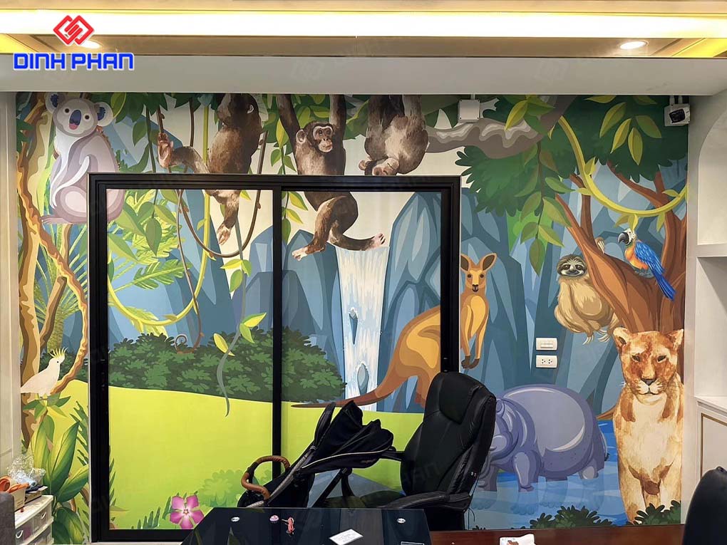 In UV decal tại Buôn Ma Thuột In decal giấy dán tường trang trí