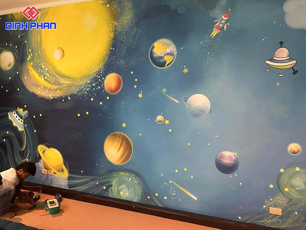 In UV decal tại Buôn Ma Thuột In decal dán tường trang trí