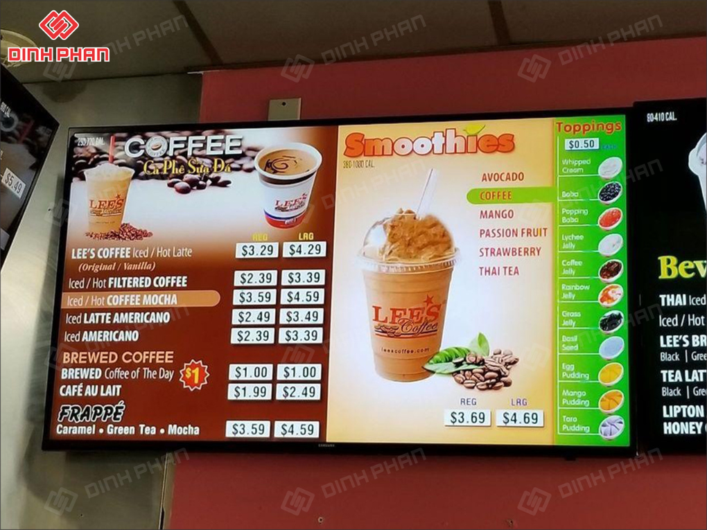 In UV mica tại Đắk Lắk giá rẻ, sắc nét, bền và đẹp Menu in UV