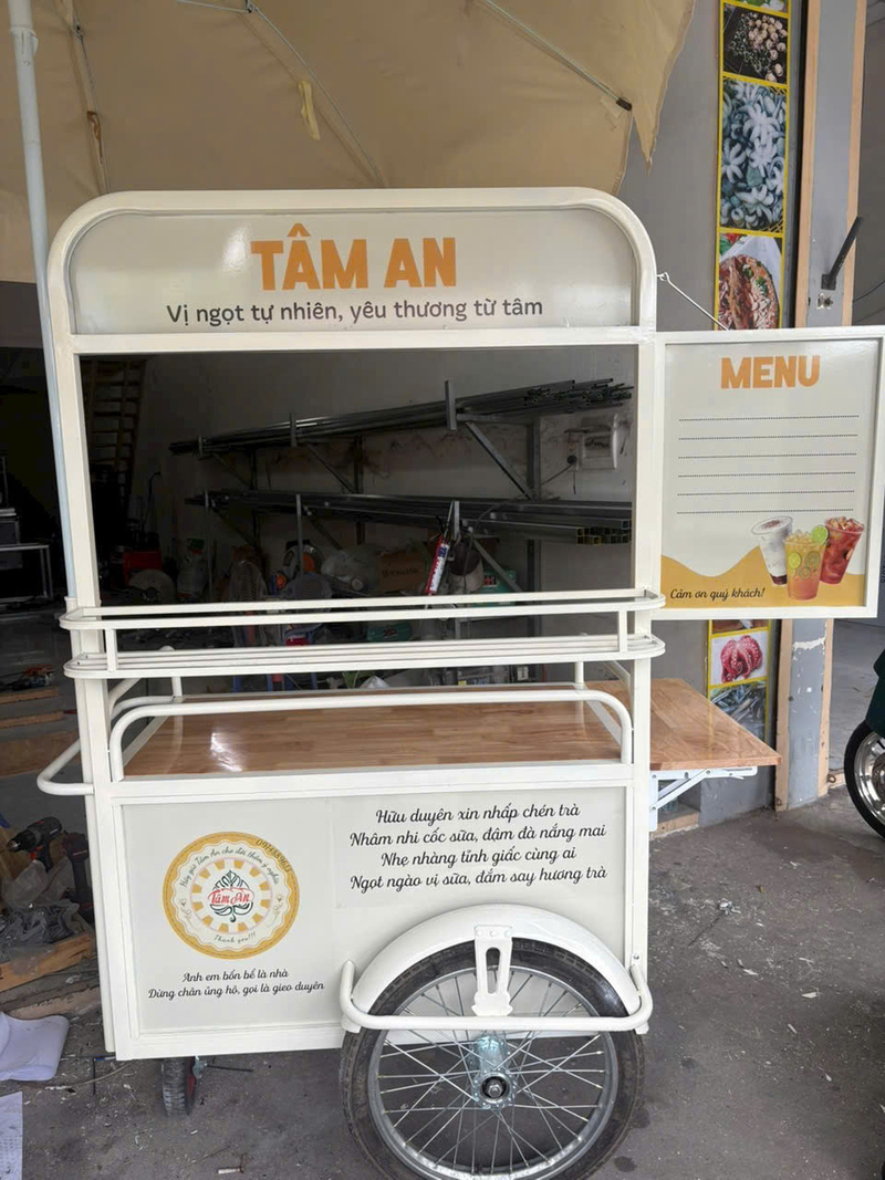 Làm xe cafe mang đi tại Đắk Lắk 