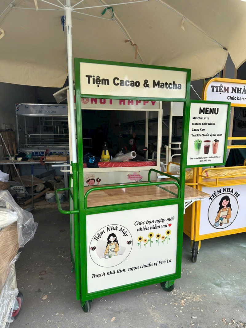 Xe cà phê nhỏ gọn được yêu thích tại Đắk Lắk