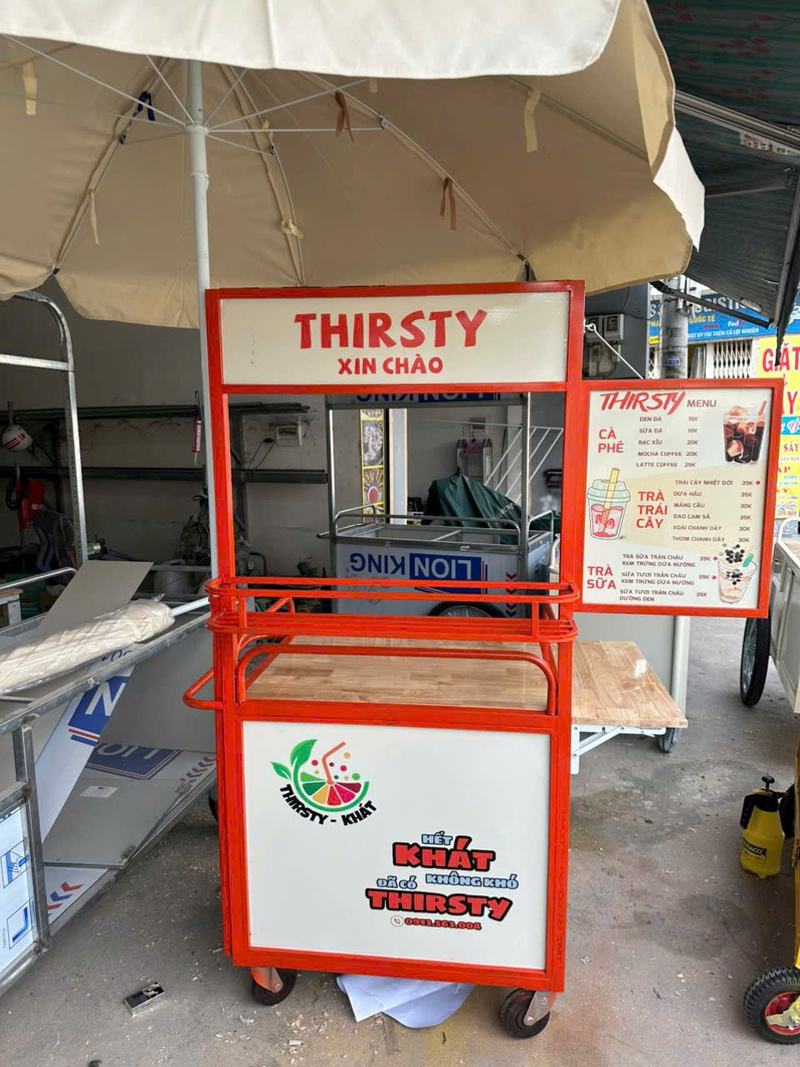 Xe cà phê nhỏ gọn được yêu thích tại Đắk Lắk