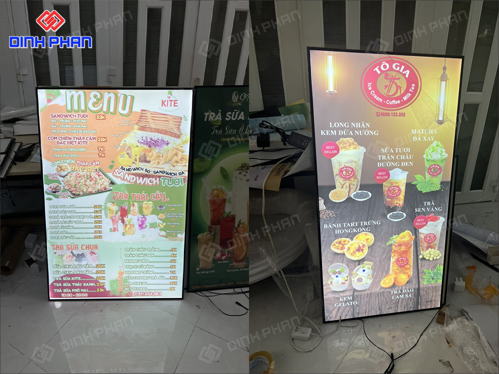Tranh Điện Menu Tại Buôn Ma Thuột Sáng Đẹp, Sắc Nét Tranh điện menu dạng đứng