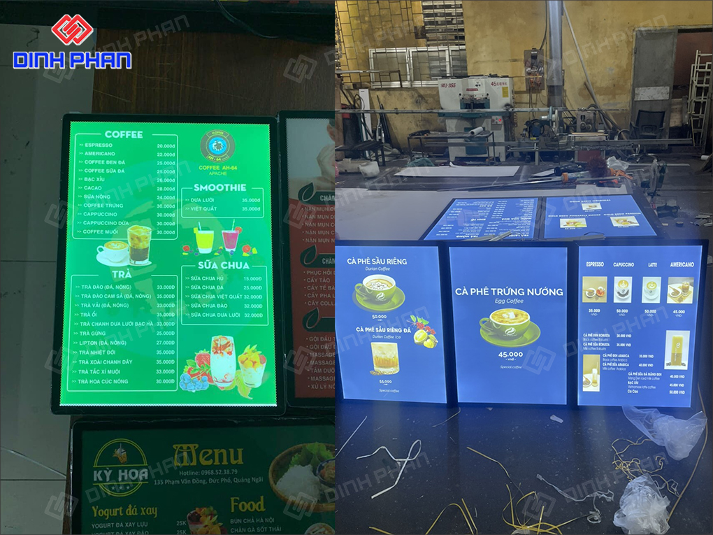 Tranh Điện Menu Tại Buôn Ma Thuột Sáng Đẹp, Sắc Nét Tranh điện menu