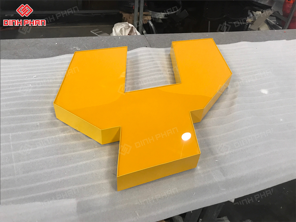 Gia công chữ nhôm Đắk Nông sắt nét, đẹp Logo gia công nhôm