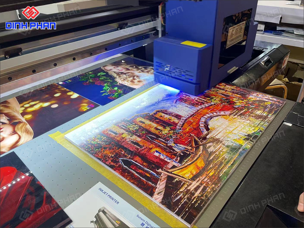 In UV phẳng Lâm Đồng cao cấp, sắc nét và bền màu