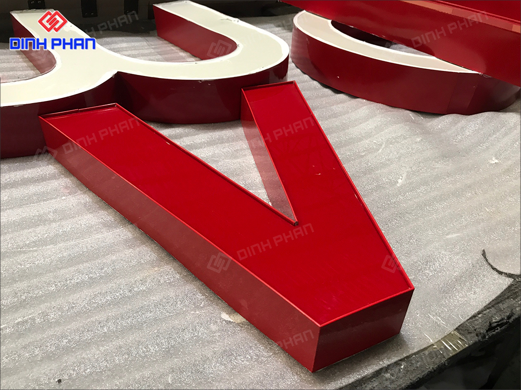 Chữ nhôm sơn tĩnh điện