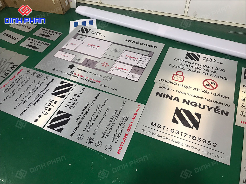 In UV alu Gia Lai sắc nét, giá tốt theo yêu cầu Bảng hướng dẫn