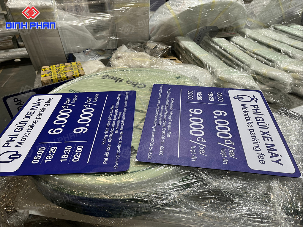 In UV alu Gia Lai sắc nét, giá tốt theo yêu cầu Bảng thông tin trong siêu thị