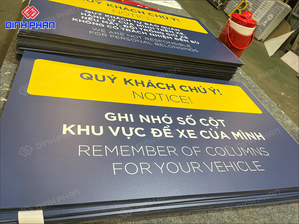 In UV alu Gia Lai sắc nét, giá tốt theo yêu cầu Bảng hướng dẫn