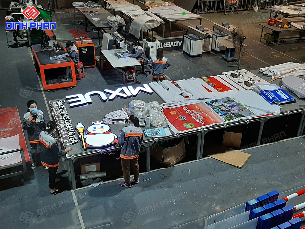 In UV Đà Lạt màu đẹp và sắc nét với giá tốt Xưởng gia công quảng cáo