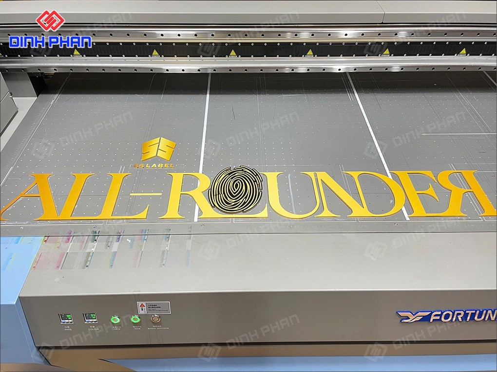 Bộ chữ mica in UV 