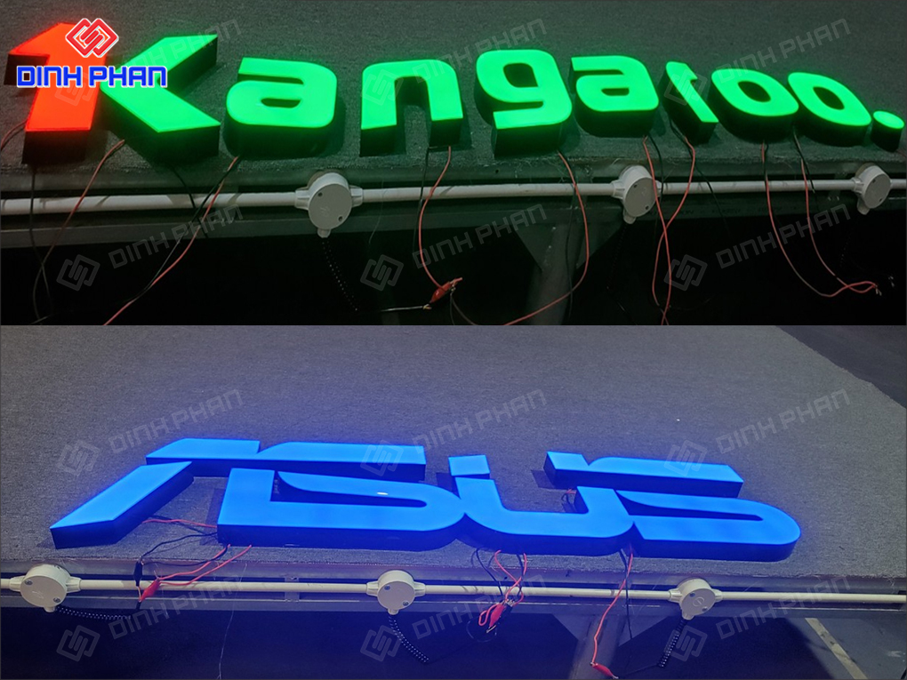 Làm chữ nhôm Lâm Đồng đẹp, bền và hiện đại Logo thương hiệu