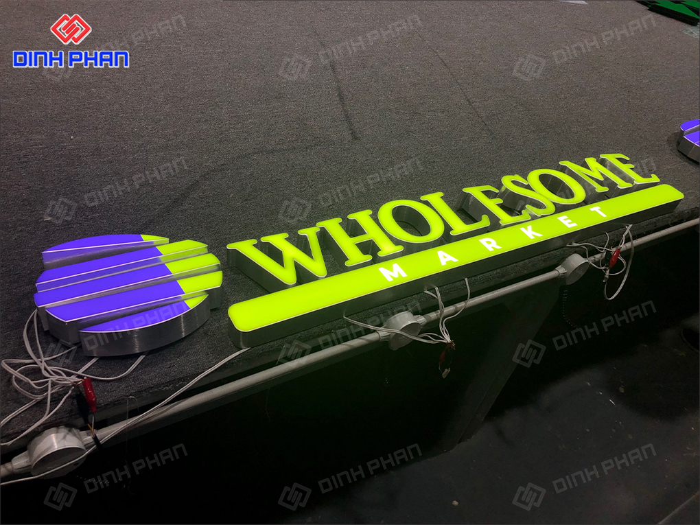 Làm chữ nhôm Lâm Đồng đẹp, bền và hiện đại Bảng hiệu công ty