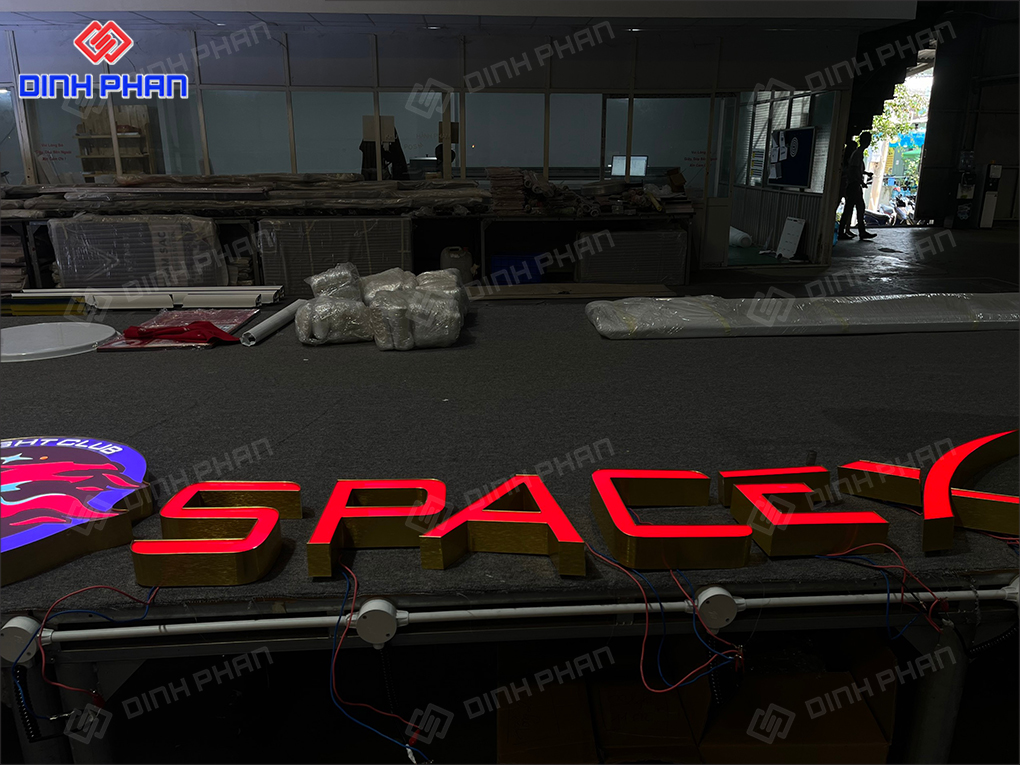 Làm chữ nhôm Lâm Đồng đẹp, bền và hiện đại Bộ chữ trang trí