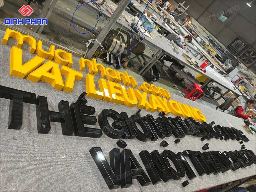 Bộ chữ nhôm Rita Võ 