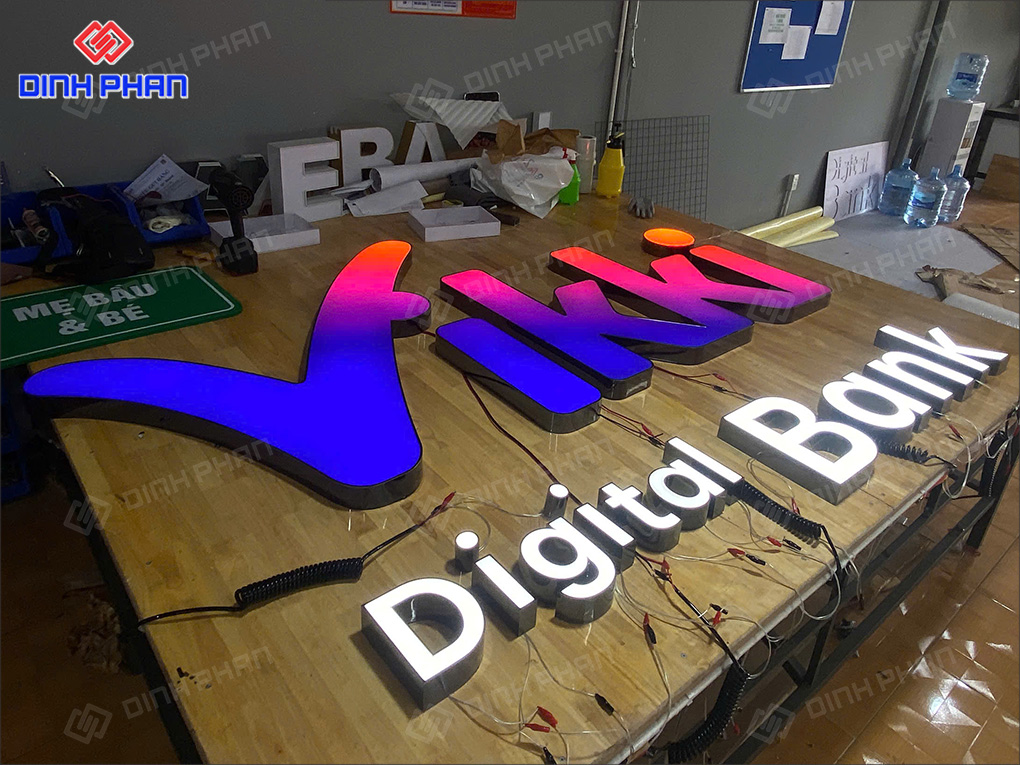 Làm bộ chữ ngân hàng Vikki Bank
