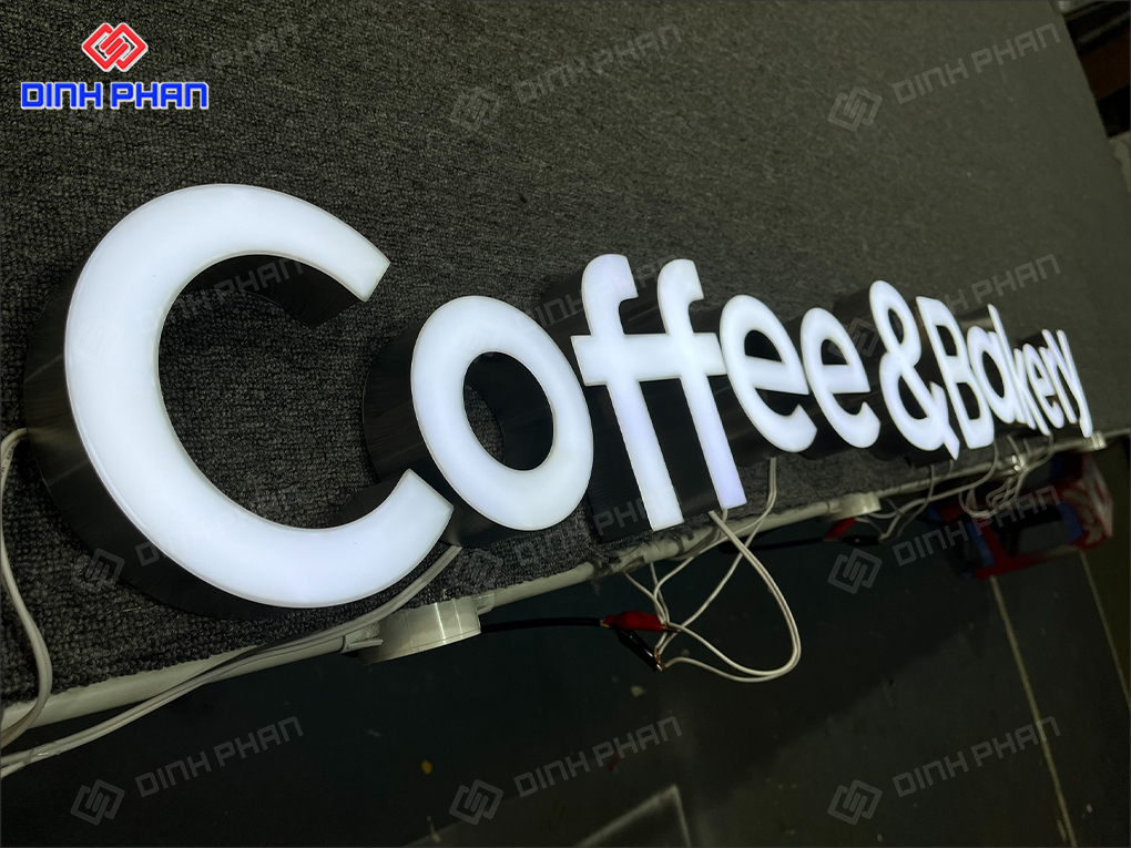 Làm chữ nhôm Khánh Hòa bền đẹp, sang trọng với giá hợp lí