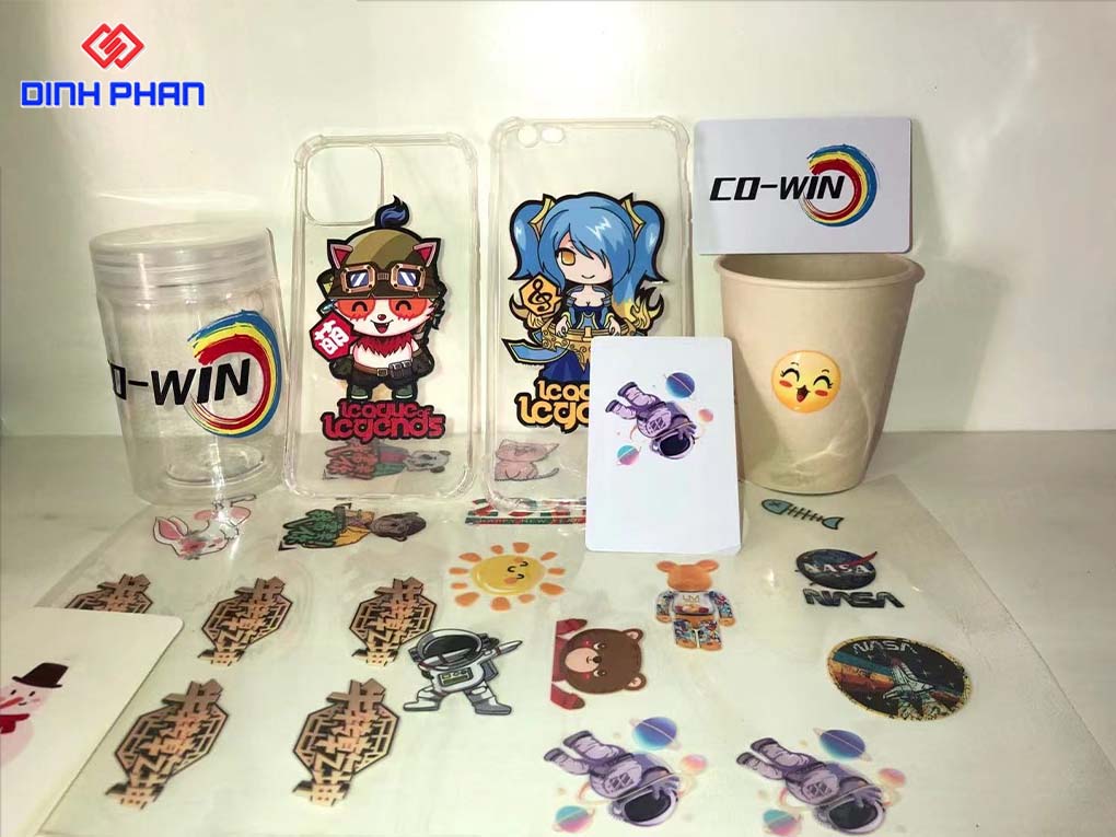 In UV decal Lâm Đồng