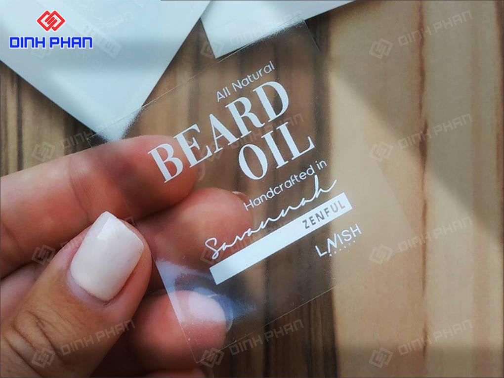 Tem nhãn in UV decal 