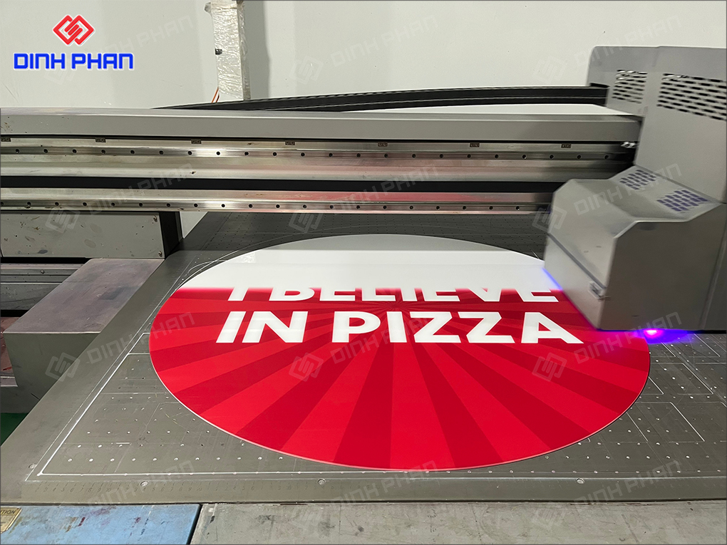 In UV mica Lâm Đồng