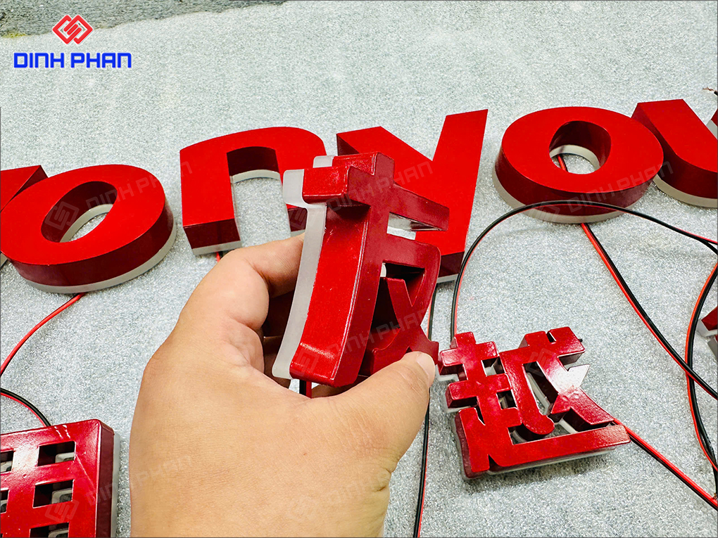 Làm bảng hiệu Khánh Hòa bền đẹp, sang trọng Gia công chữ inox tại xưởng gia công