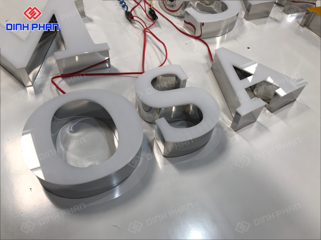 Gia công chữ inox Khánh Hòa