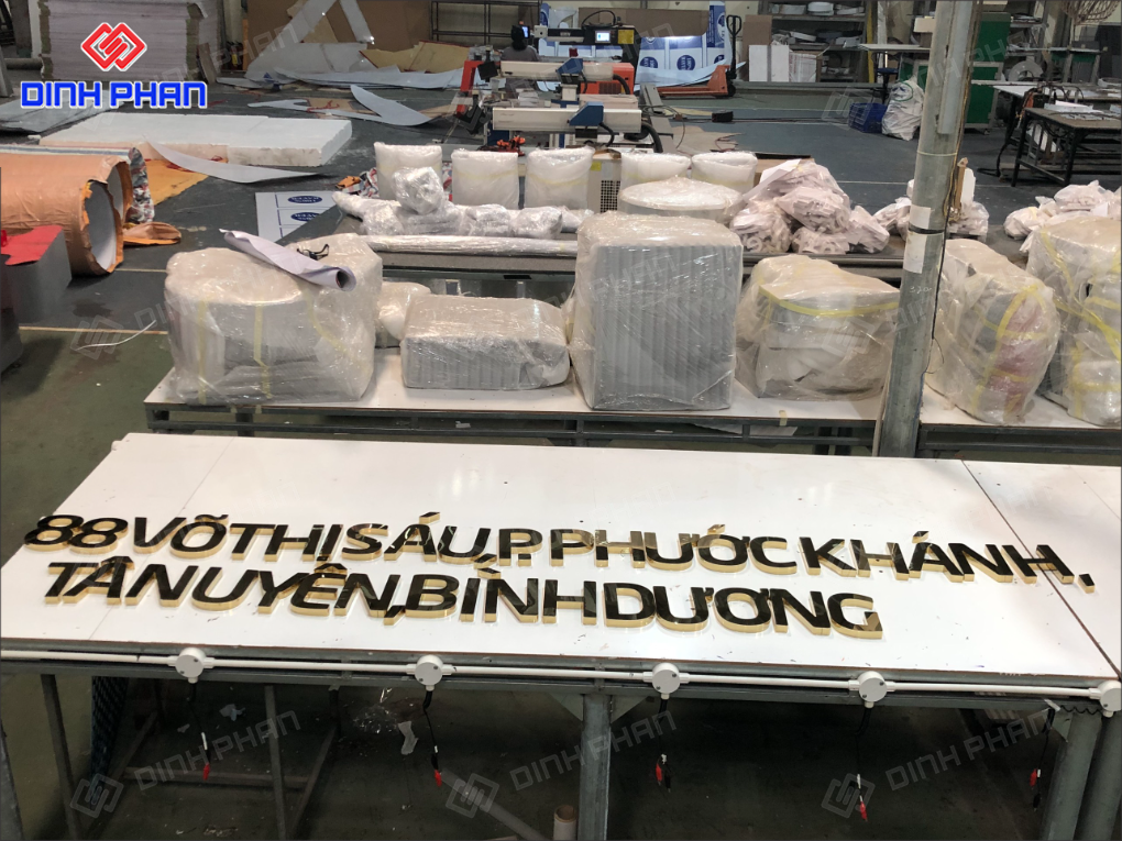 Gia công chữ inox Khánh Hòa