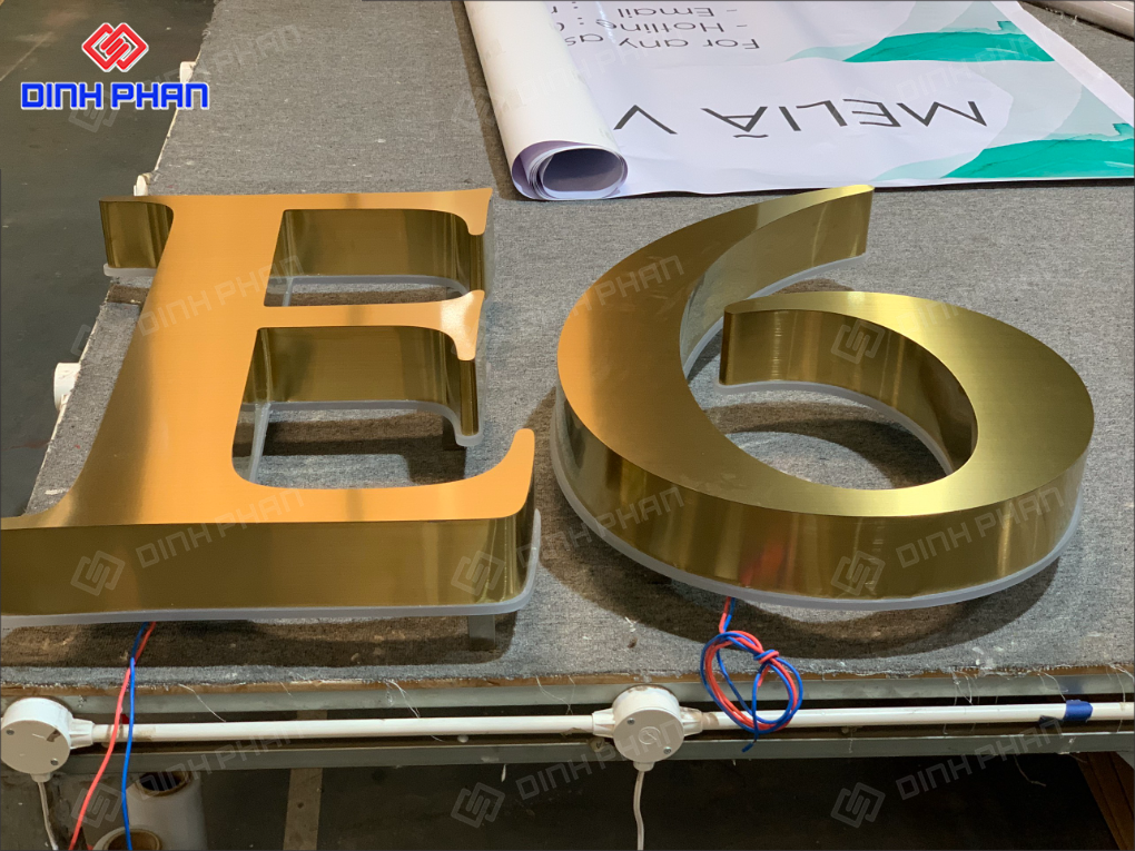 Gia công chữ inox Khánh Hòa