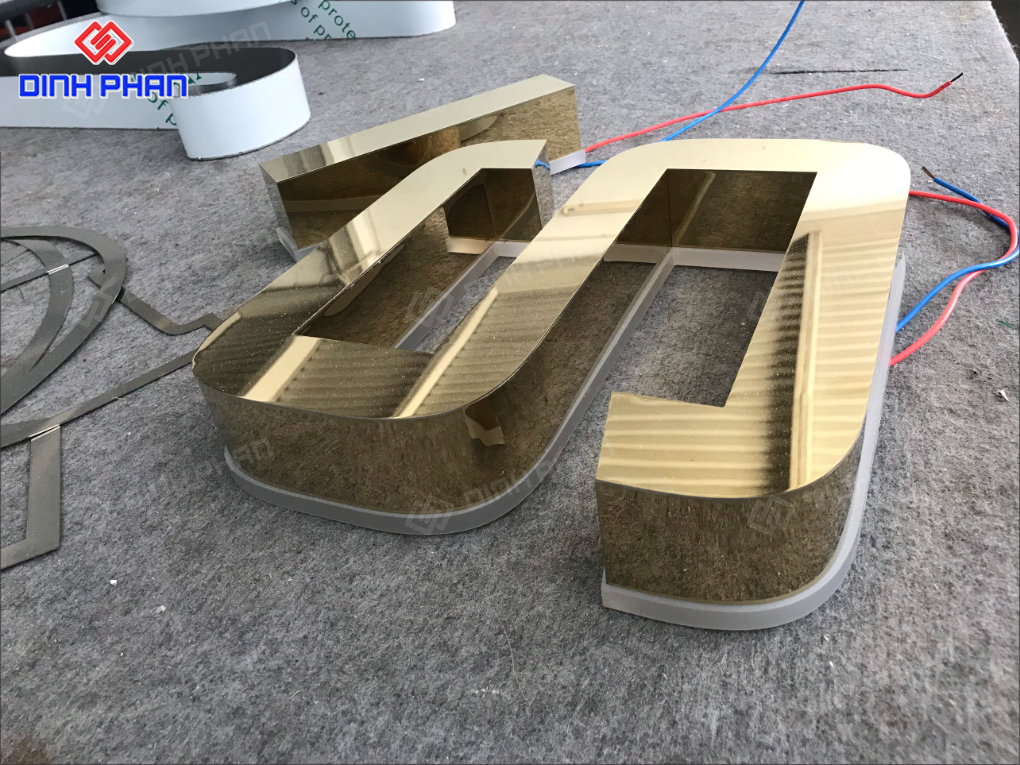 Gia công chữ inox Khánh Hòa