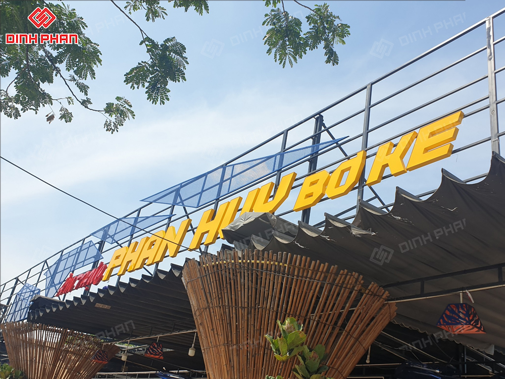 Bảng hiệu quán nhậu 