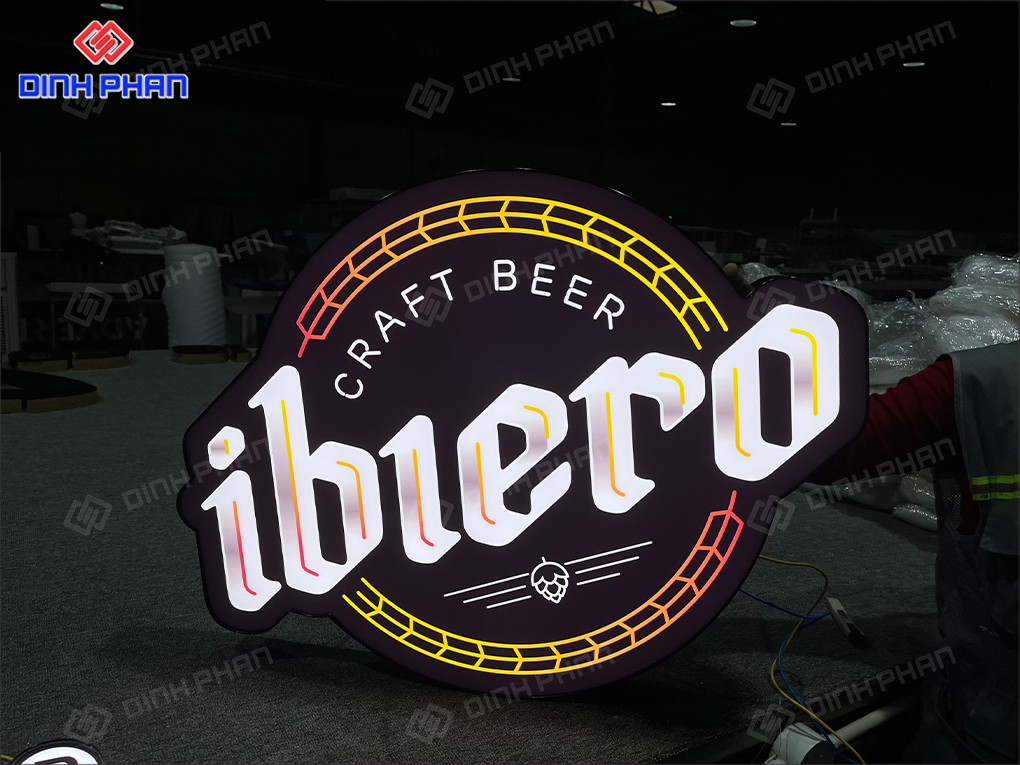 Bảng hiệu hộp đèn quán nhậu 