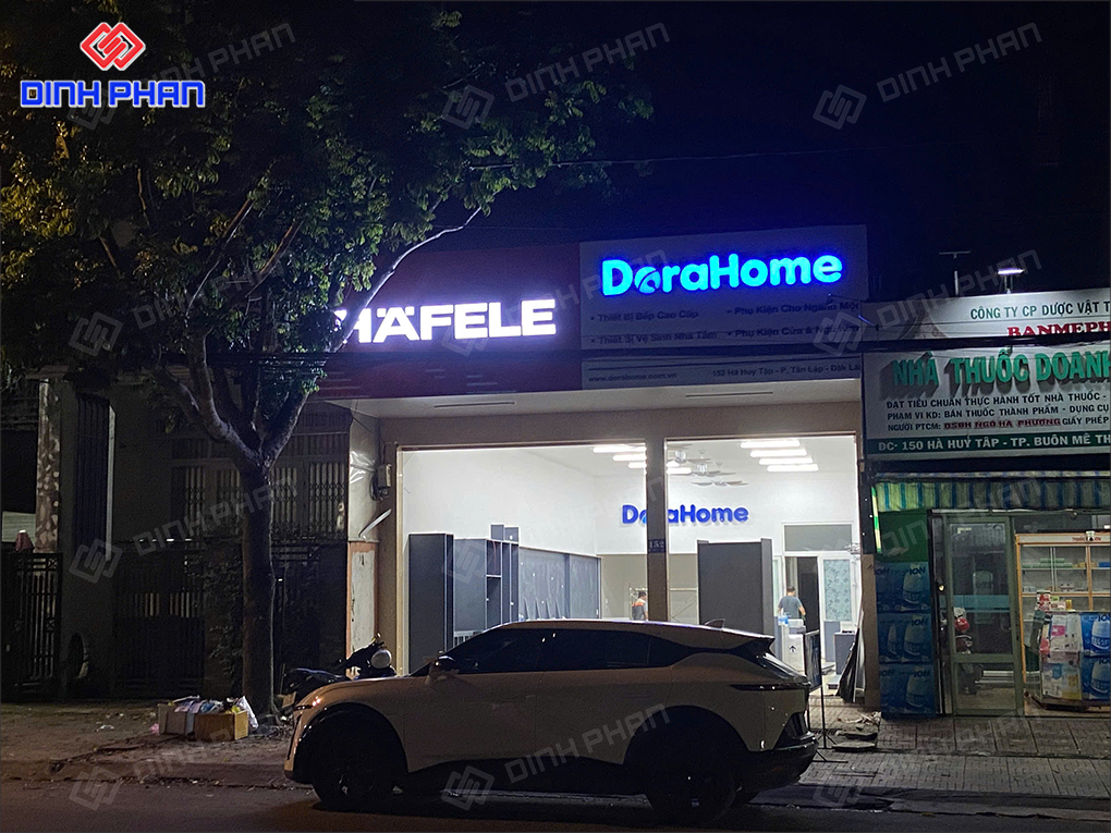 Bảng hiệu chữ nhôm 