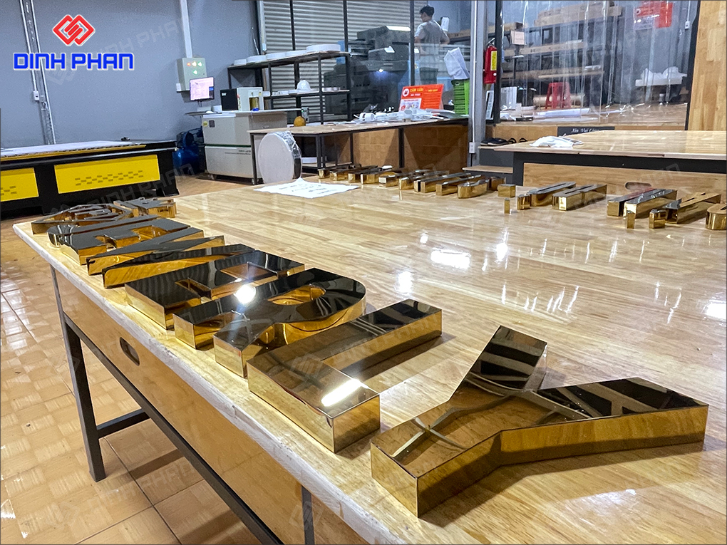 Làm chữ inox Ninh Thuận