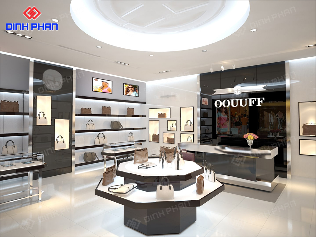 Nội thất showroom thời gian 