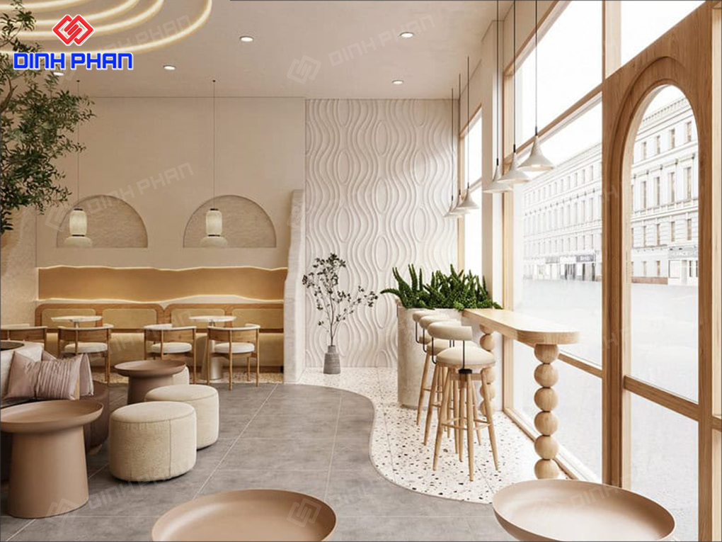 Nội thất quán cà phê 