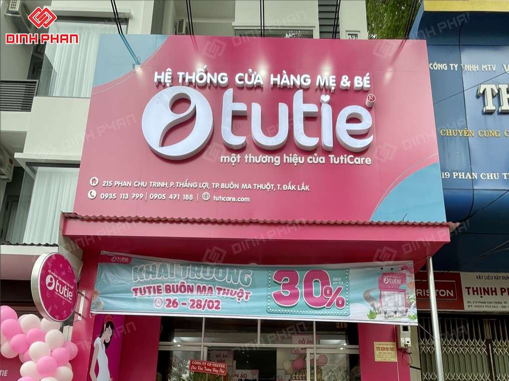 Bảng hiệu chữ nổi 