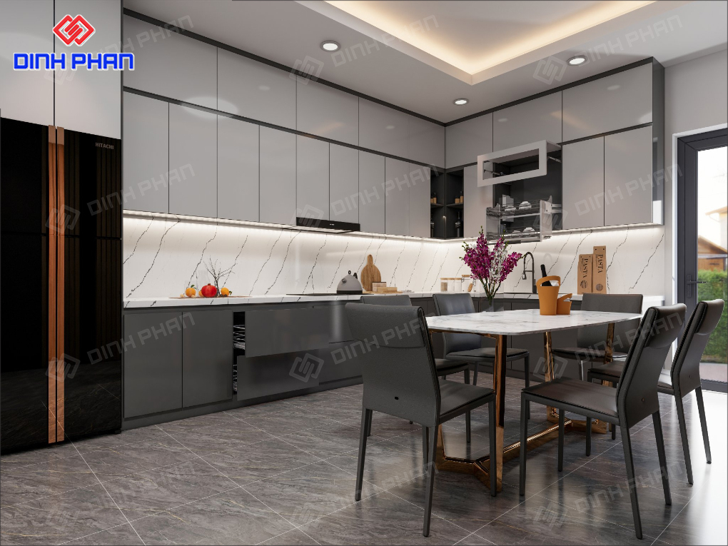 Nội thất phòng bếp và phòng ăn 