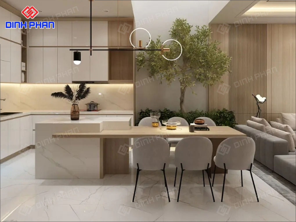 Nội thất phòng bếp và phòng ăn 