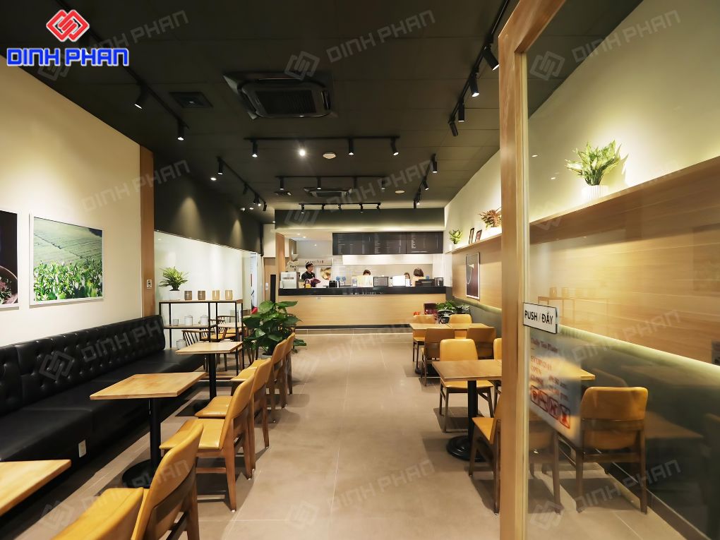 Thiết kế quán trà sữa BMT đẹp, tạo điểm nhấn hút khách