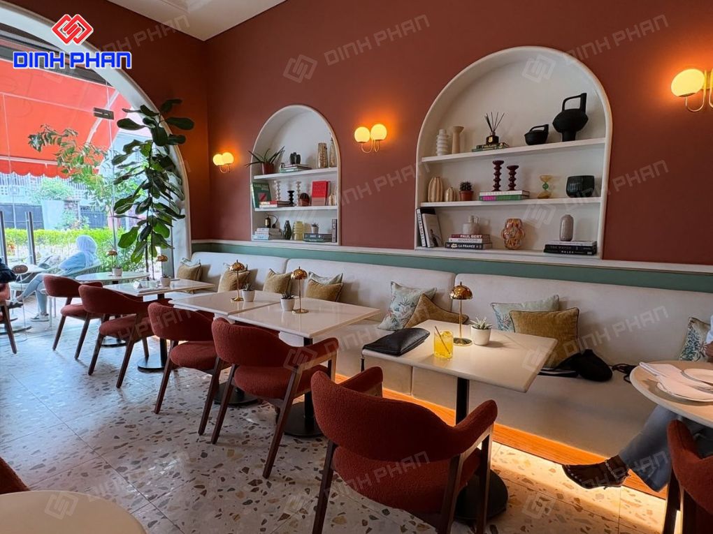 Decor quán trà sữa BMT