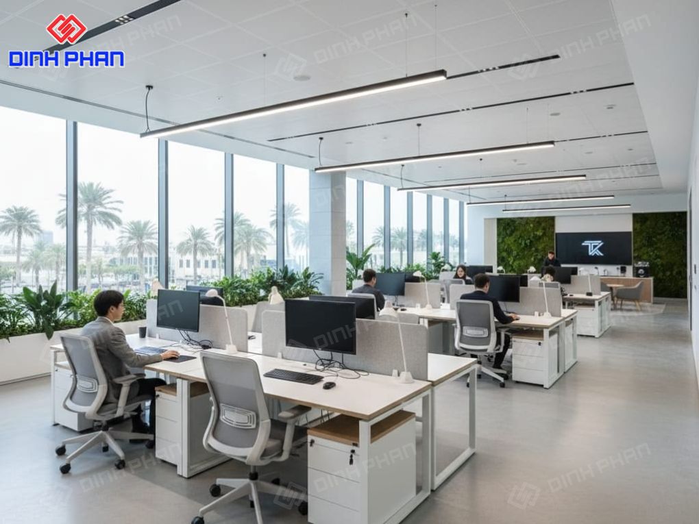 Nội thất văn phòng hiện đại BMT