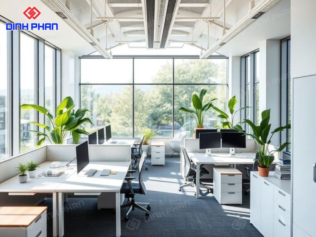 Nội thất văn phòng hiện đại BMT