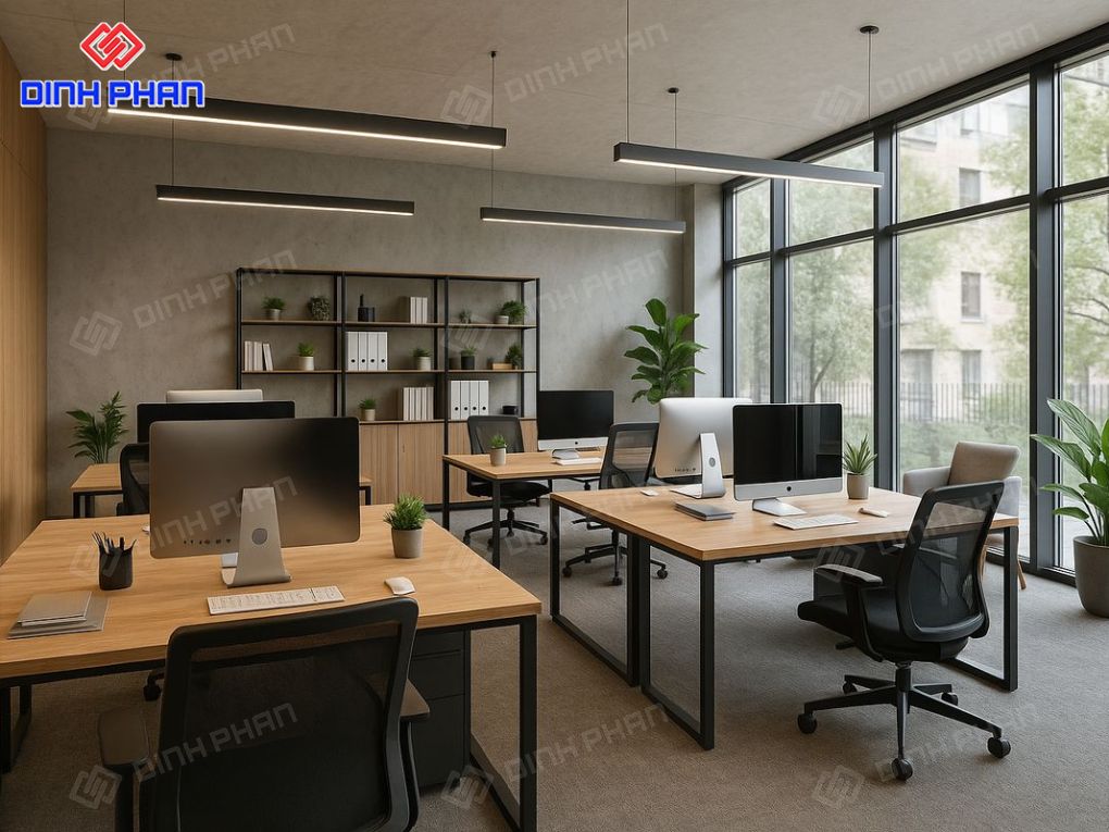 Nội thất văn phòng hiện đại BMT