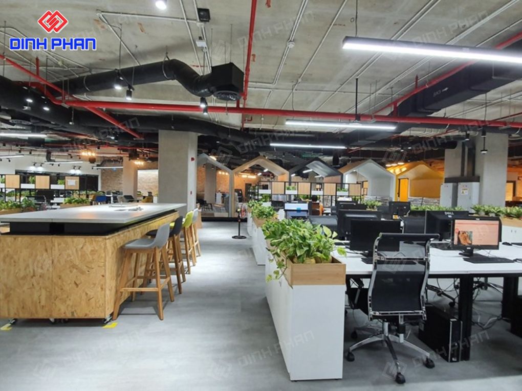 Nội thất văn phòng hiện đại BMT