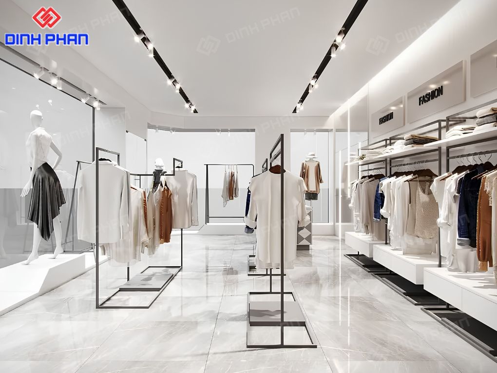 Thi công cửa hàng BMT đẹp mà vẫn tiết kiệm chi phí